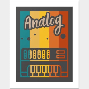 Analog synth Posters and Art